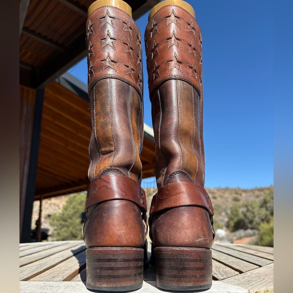 Frye 🇺🇸Americana Harness 150th Anniversary Boots - Picture 12 of 16